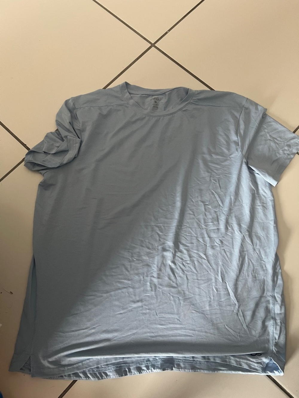 Men’s Light Blue Short-Sleeve Crew Tee